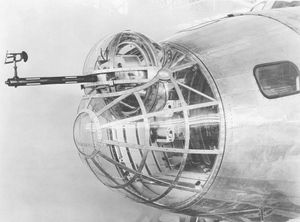 XB-15의 전방 총탑