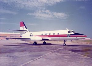 등록 번호 'N1'의 록히드 제트스타