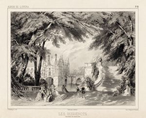 1836년 초연 2막의 보도 삽화