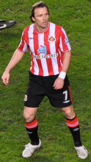 2010년 선덜랜드에서 뛰고 있는 젠든