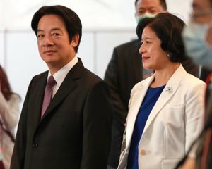 우메이루와 남편 라이칭더