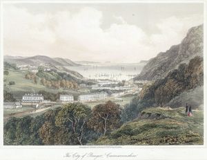 뱅고어를 내려다본 모습