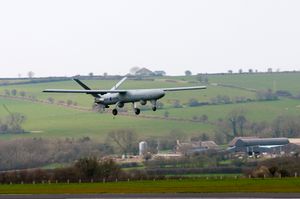 웨스트 웨일스 공항의 UAV