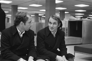 비안키와 쿠르트 함린 (두 선수 모두 나폴리에서 활약했을 때)