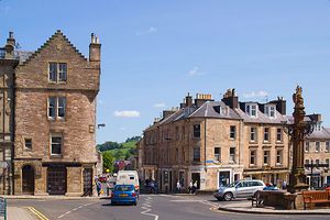 Mercat Cross from Castlegate