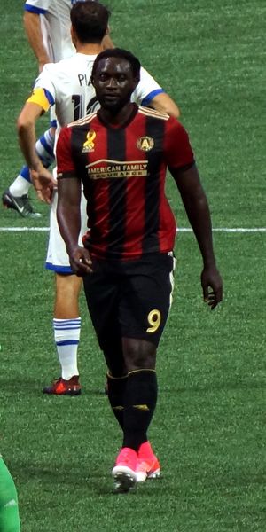 2017년 9월 24일 애틀랜타 유나이티드 경기 종료 후 켄윈 존스