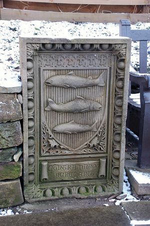 노스게이트에 조각된 문장