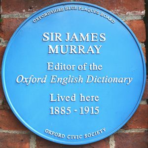 78번 반버리 로드의 파란색 명판