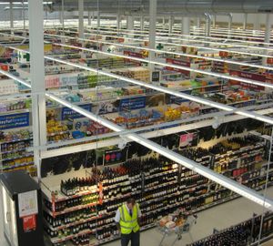 세인즈버리's 글로스터 키스 매장 내부