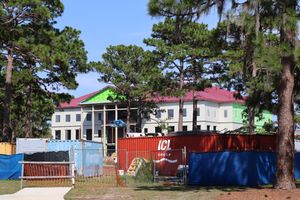 2023년 7월 랜들 도서관 별관 건설