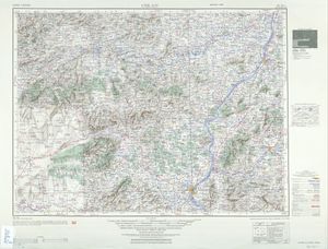 吉安 (廬陵)}})이 표시되어 있다.(AMS, 1953)