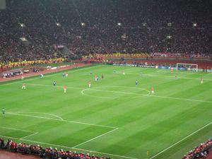 맨체스터 유나이티드가 공격을 펼치고 있다.