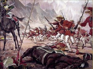 155보병연대, 1847년 2월 23일 멕시코 부에나 비스타에서 전투