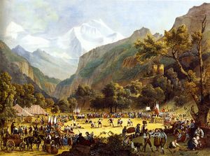 1808년 운슈푼넨 축제 묘사