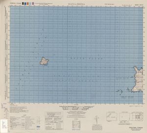 왕안의 일부 지도 (HATTŌ-TŌ로 표기) (1944)