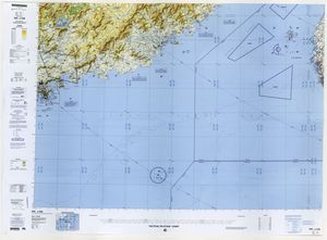 프라타스섬을 포함한 지도(VHR7 내)(NIMA, 2000년)