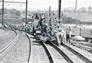 1979년 4월의 북동 회랑 개선 프로젝트 궤도 작업