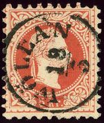 오스트리아-헝가리 제국의 1874년 소인에는 "Wöllan"이라는 이름이 사용되었다.