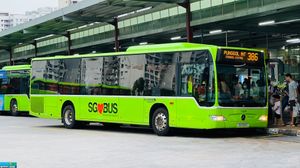 고-어헤드 싱가포르 차량의 상당수를 차지하는 메르세데스-벤츠 시타로