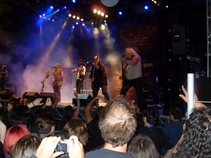 2010년 Agglutination Metal Festival에서 Korpiklaani