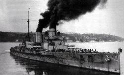 오스만 제국의 "야부즈 술탄 셀림"으로 개명된 순양전함.