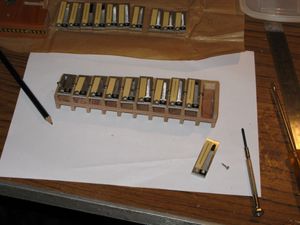 아코디언의 프리 리드 부품