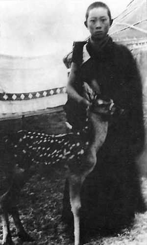 1947년의 어린 판첸 라마