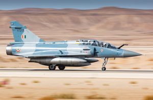 블루 플래그 훈련}}에서 촬영.