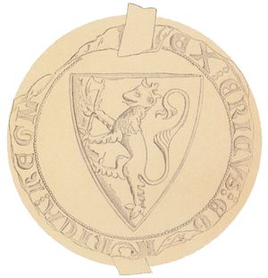 에이리크 2세의 인장 (1285년)