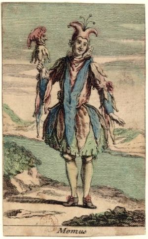 "The Fool" (모모스), 17세기 놀이 카드