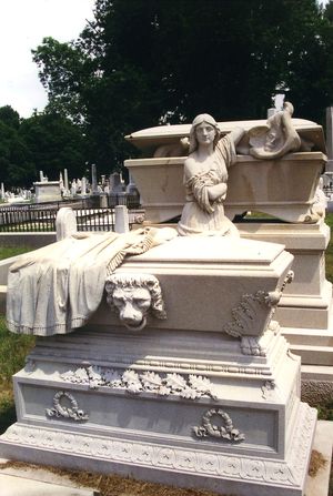 로럴 힐 묘지(필라델피아, 펜실베이니아)의 워너 묘