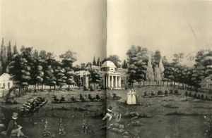 토머스 제퍼슨의 사망 연도이자 헤밍스가 해방되기 전 해인 1826년의 책 The Bloom of Monticello에 실린 몽티첼로