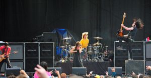2008년 5월 2일, Beale Street Music Festival에서 Flyleaf