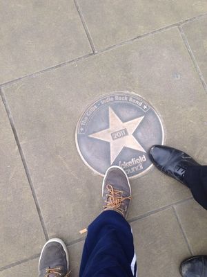 웨이크필드 명예의 거리의 더 크립스 별