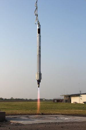 테더 테스트 비행 중인 아르마딜로 스티그