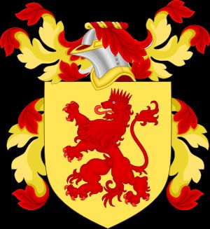 피에르 드 리고, 보드뢰유-카바니알 후작의 문장