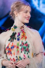 2016년 일본에서 열린 영화 신비한 동물사전 시사회에 참석한 수돌