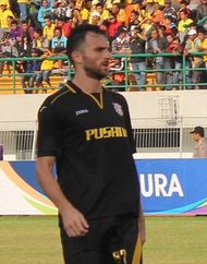 2014년 푸트라 사마린다 FC에서 뛰고 있는 스파소예비치