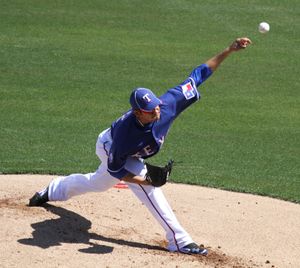 2012년 텍사스 소속 페레즈