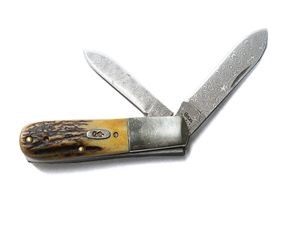 Case Damascus Barlow Knife