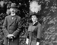 파벨과 두 번째 부인 올가