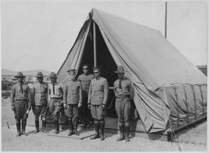 1918년 거버너스 아일랜드의 육군 대대