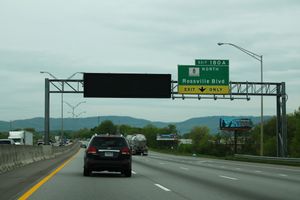 I-24 동쪽 방향, 채터누가에서 US&nbsp;27과 동시 운행