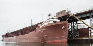 프레스케 아일 하버 광석 부두는 1912년에 건설되었다.