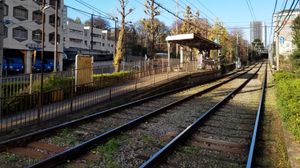 미노와바시 방면 승강장 (2018년 12월)