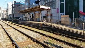 와세다 방면 승강장 (2018년 12월)