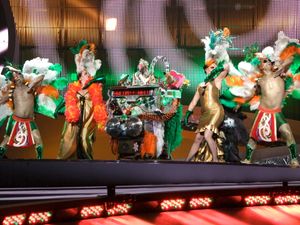 2008 유로비전 송 콘테스트 첫 번째 준결승전에서의 더스틴 더 터키