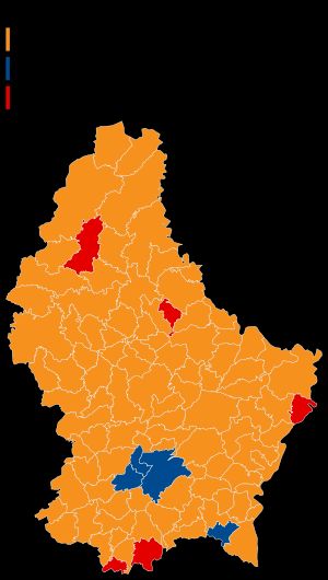 각 코뮌별 최대 정당