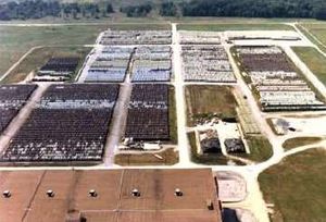 전형적인 DUF6 실린더 저장소