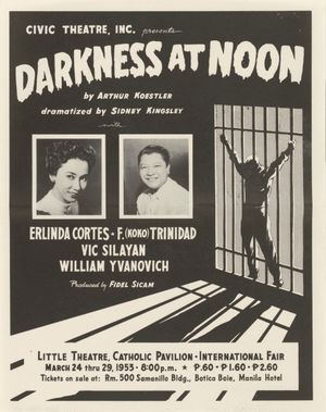 한낮의 어둠 전단, 1953